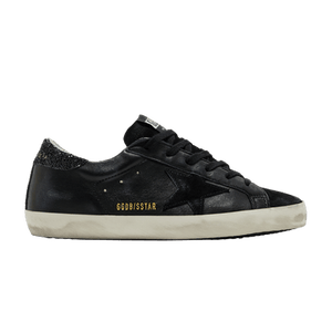 Golden Goose Wmns Superstar 'Black Glitter Heel'
