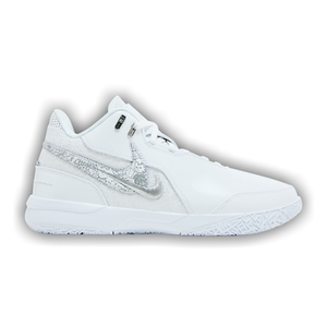 Nike Zoom LeBron NXXT Gen AMPD EP 'White Metallic Silver'