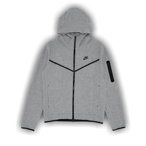 Nike Tech Fleece Full Zip Hoodie 'Heather Grey'