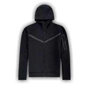 Nike Tech Fleece Full Zip Hoodie 'Black'