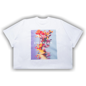 PURPLE BRAND Heavyweight Jersey Oversized T-Shirt 'White'