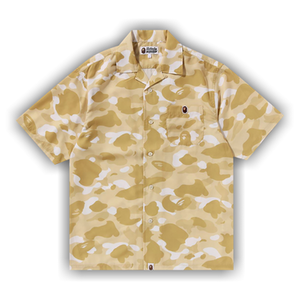 BAPE Color Camo Ape Head One Point Shirt 'Yellow'
