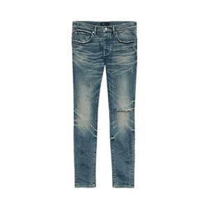 PURPLE BRAND Vintage Knee Blowout Pants 'Mid Indigo'