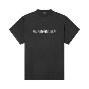 Balenciaga Inside Out T-Shirt 'Faded Black/White'