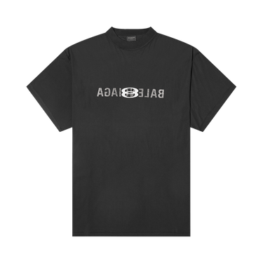 Balenciaga Inside Out T-Shirt 'Faded Black/White'