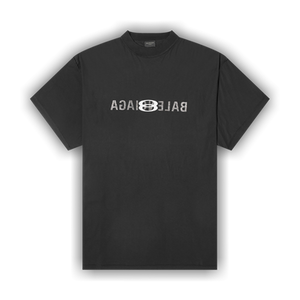 Balenciaga Inside Out T-Shirt 'Faded Black/White'