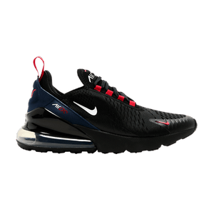 Nike Air Max 270 GS 'Black Midnight Navy Red'