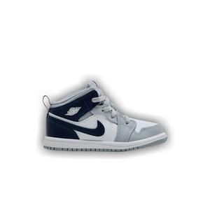 Air Jordan 1 Mid TD 'Wolf Grey Midnight Navy'