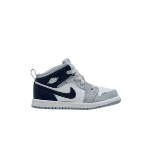 Air Jordan 1 Mid TD 'Wolf Grey Midnight Navy'