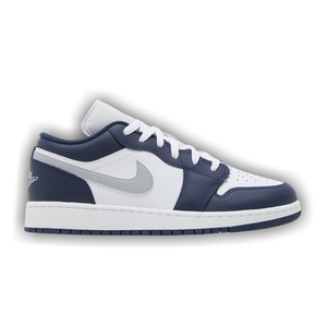 Air Jordan 1 Low GS 'Midnight Navy Wolf Grey'
