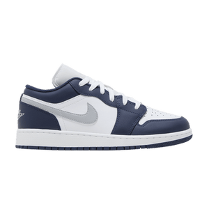 Air Jordan 1 Low GS 'Midnight Navy Wolf Grey'