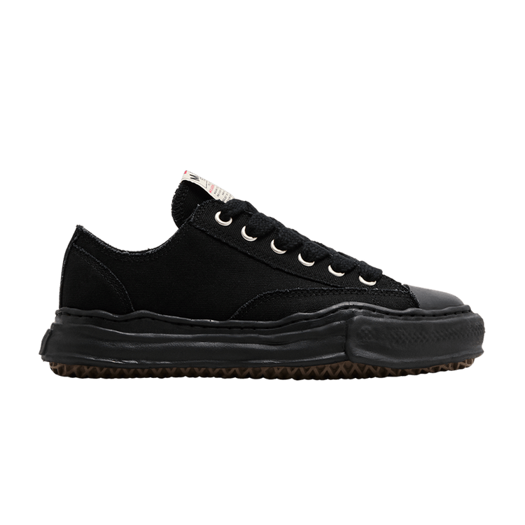 Maison Mihara Yasuhiro Peterson OG Sole Canvas Low 'Triple Black' A01FW702 BLK BLK