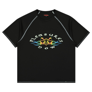 Pleasures Adventure Raglan Sport Shirt 'Black'