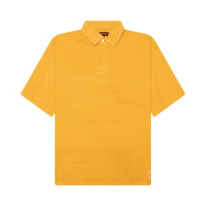 Pleasures Clarity Woven Polo 'Yellow'