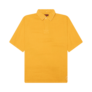 Pleasures Clarity Woven Polo 'Yellow'