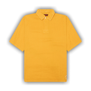 Pleasures Clarity Woven Polo 'Yellow'