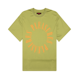 Pleasures Motive Mesh Shirt 'Olive'