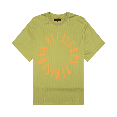 Pleasures Motive Mesh Shirt 'Olive'