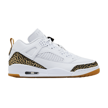Air Jordan Spizike Low 'White Black Metallic Gold'