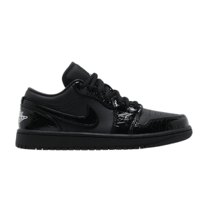 Wmns Air Jordan 1 Low SE 'Black Croc'