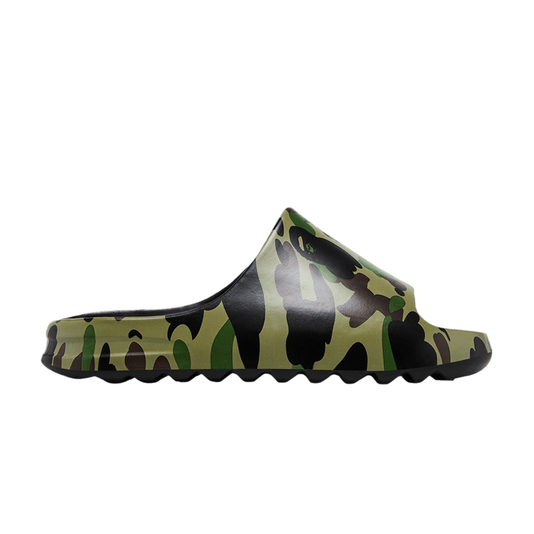 BAPE 1st Camo Slide Sandal 'Green' 1K20191013 GRN