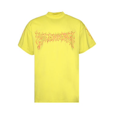 Balenciaga Oversized T-Shirt 'Yellow/Red'