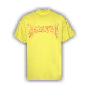 Balenciaga Oversized T-Shirt 'Yellow/Red'