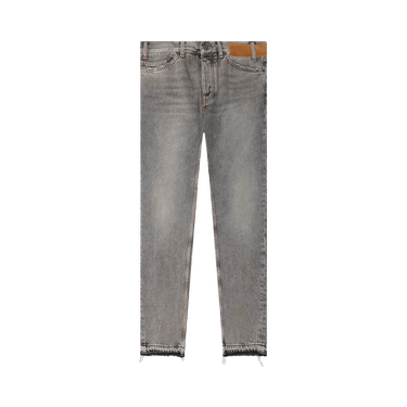 Palm Angels Slim 5 Pockets Denim 'Light Grey'