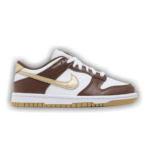 Nike Dunk Low GS 'Cacao Wow Metallic Gold