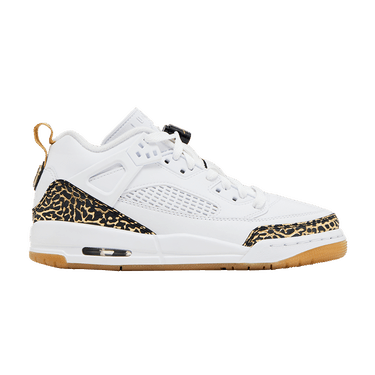 Air Jordan Spizike Low GS 'White Black Metallic Gold'