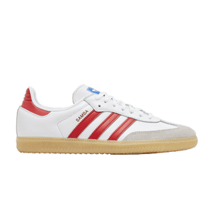 adidas Samba OG J 'White Collegiate Red Gum'