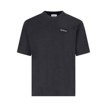 Off-White Retro Print T-Shirt 'Black'