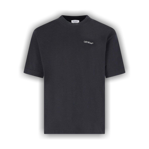 Off-White Retro Print T-Shirt 'Black'