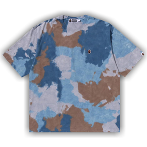 BAPE Chusen One Point Relaxed Fit Tee 'Blue'