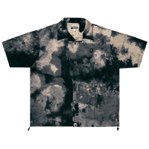 BAPE Chusen One Point Open Collar Shirt 'Black'