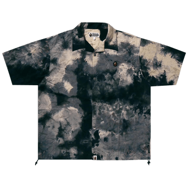 BAPE Chusen One Point Open Collar Shirt 'Black'
