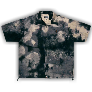 BAPE Chusen One Point Open Collar Shirt 'Black'