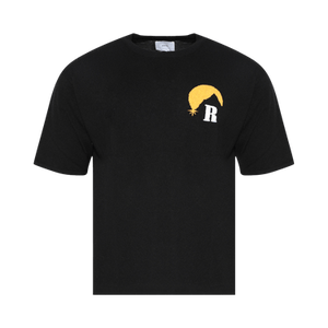 Rhude Moonlight Knit Tee 'Black/Cream/Yellow'