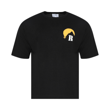 Rhude Moonlight Knit Tee 'Black/Cream/Yellow'