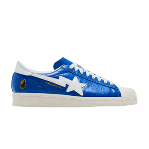 BAPE x adidas Superstar Vintage 'Blue White'