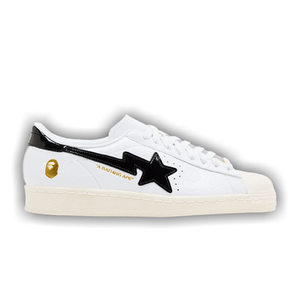 BAPE x adidas Superstar Vintage 'White Black'