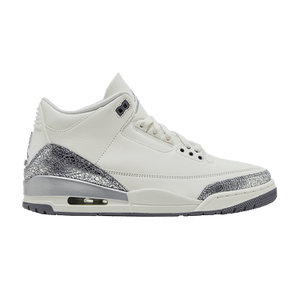 Wmns Air Jordan 3 Retro 'Sail Metallic Silver'