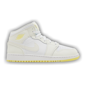 Air Jordan 1 Mid GS 'Sail Light Laser Orange'