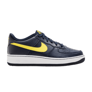 Nike Air Force 1 GS 'Obsidian Opti Yellow'