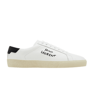 Saint Laurent Wmns Court Classic SL/06 Low 'Optic White Black' 2023