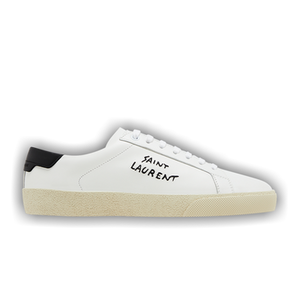 Saint Laurent Wmns Court Classic SL/06 Low 'Optic White Black' 2023