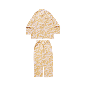 BAPE Valentine Chocolate Camo Pajamas 'Ivory'