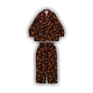 BAPE Valentine Chocolate Camo Pajamas 'Brown'