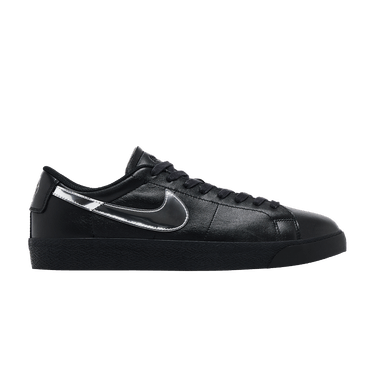 Dancer Skateboards x Nike Zoom Blazer Low SB 'Black Metallic Silver'