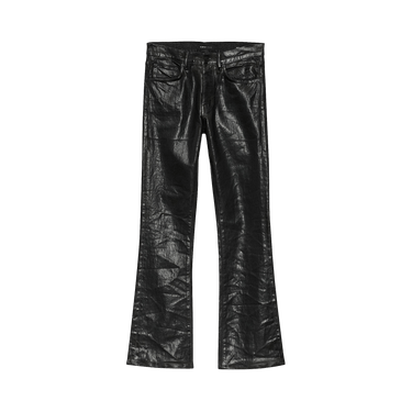 PURPLE BRAND Coated Flare Jeans 'Black'
